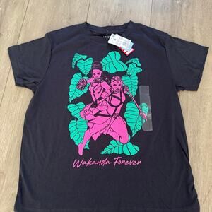 Marvel black wakanda forever t shirt